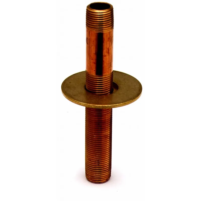 T&S Brass BL-5500-10 Toobi™ Supply Nipple, Lock Nut and Washer