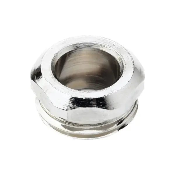 T&S Brass 000718-25M Packing Nut for Eterna Cartridge Bonnet, Chrome-Plated Brass (Original-Style)
