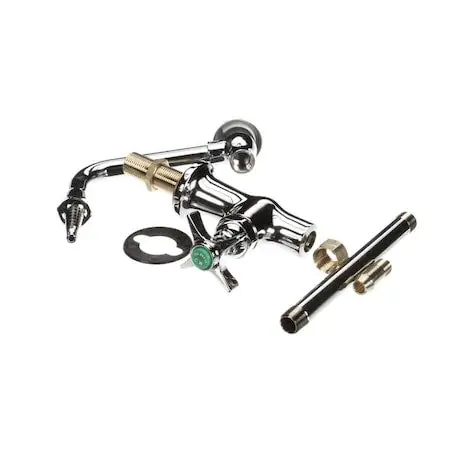 T&S Brass BL-5709-08 Lab Faucet, Single Temp. Control, Swivel/Rigid Vac
