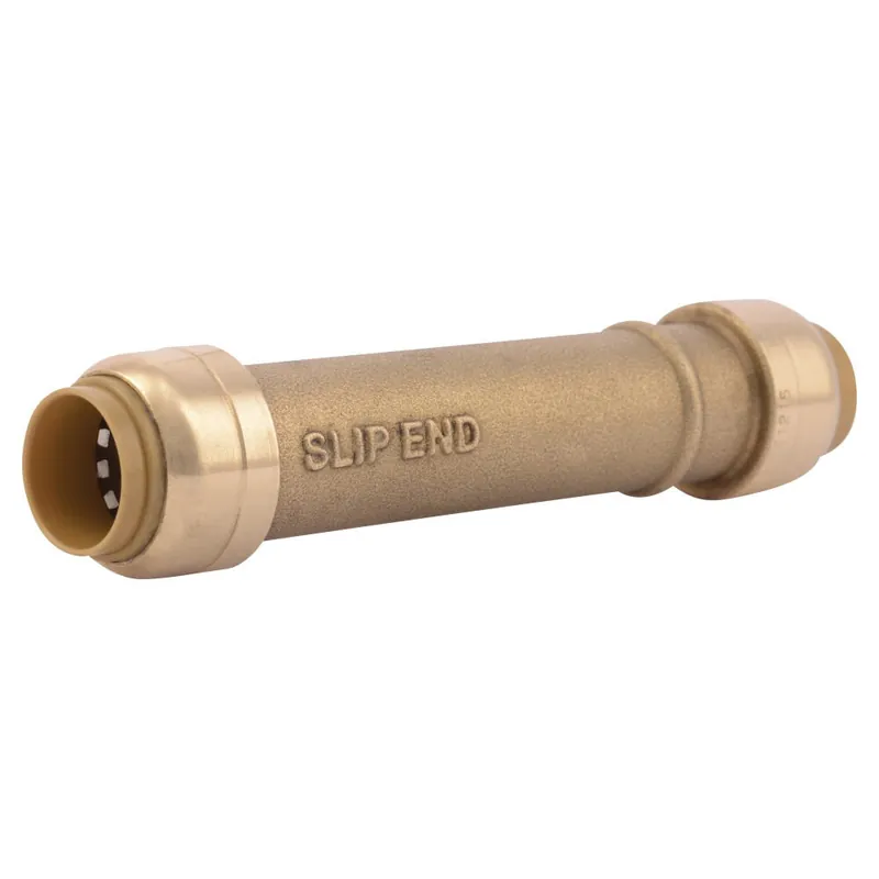 Reliance Worldwide Corporation U3008LF Sharkbite Coupling 1/2 in Push x Push