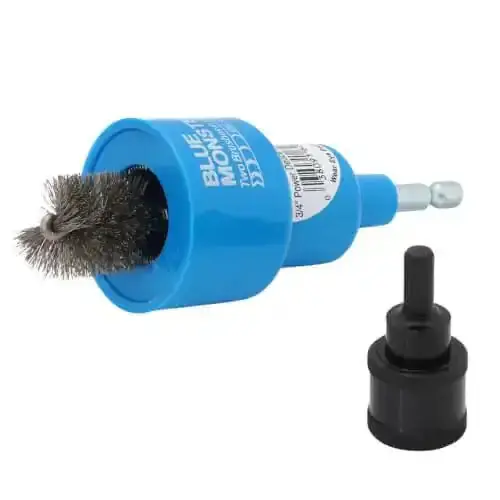 Mill-Rose 62850 / MULT OF 6 Blue Monster Power Pack Power Deuce, 1/2 inches, 3/4 inches, 1 inches Tool and QC Adapter