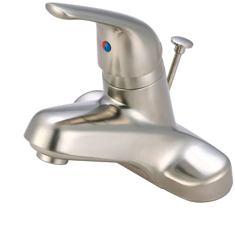 Olympia Faucets L-6160 Elite 1.2 GPM Centerset Bathroom Faucet with Pop-Up Drain Assembly