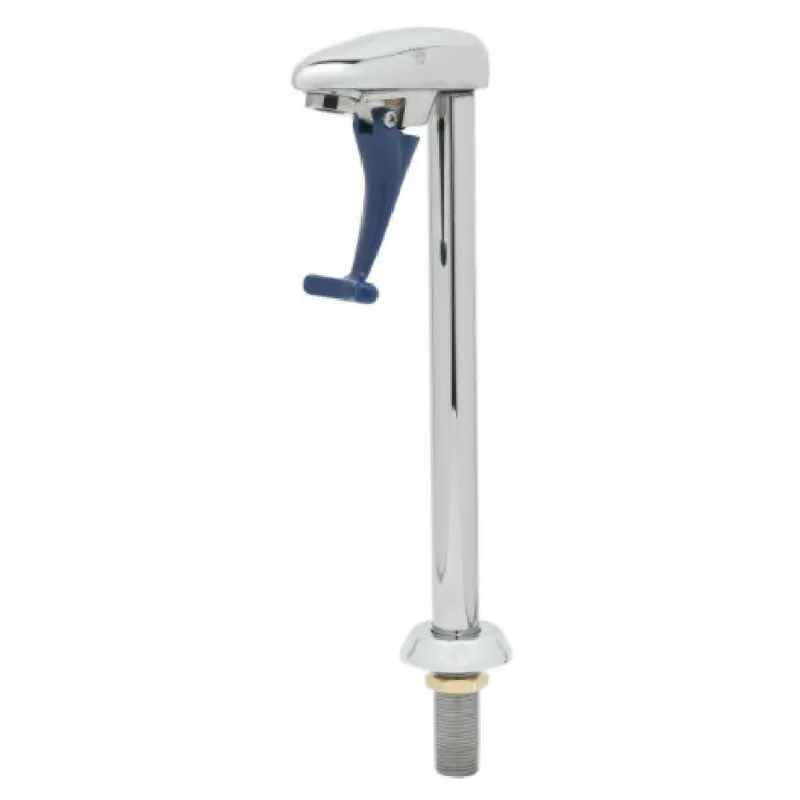 T&S Brass B-1210-M Glass Filler 8 inches Deck Mount Pedestal 1/2 inches NPT Male Shank