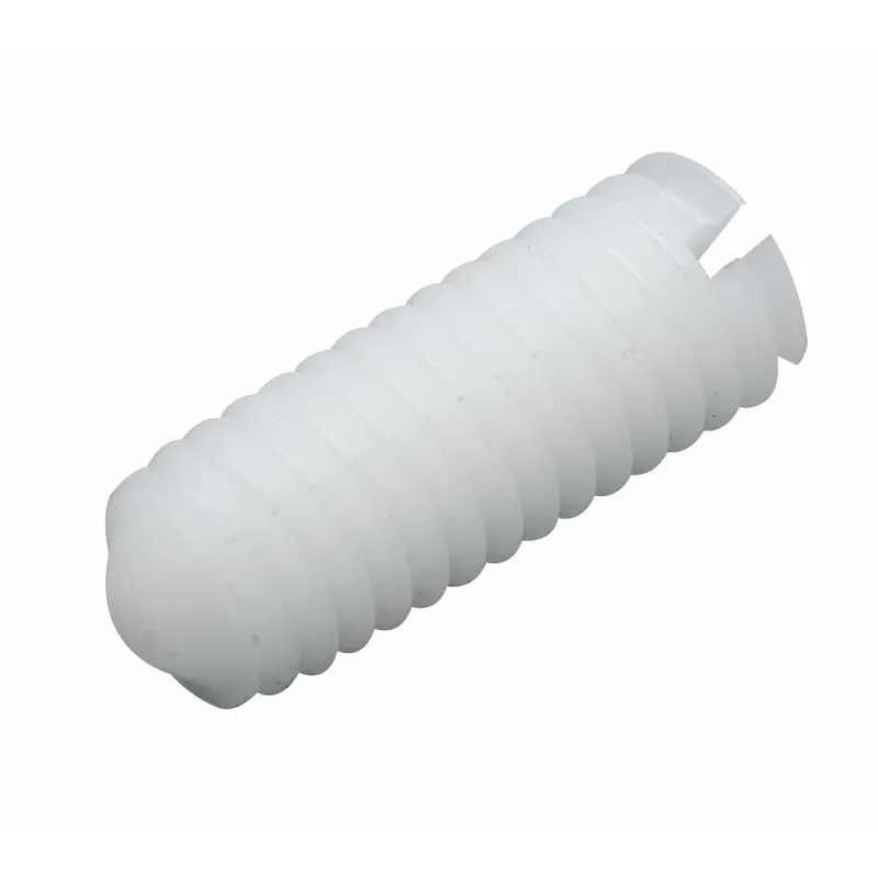 T&S Brass 001123-45 Nylon Set Screw (Slotted) 3/8-16UN x 1 inches Length