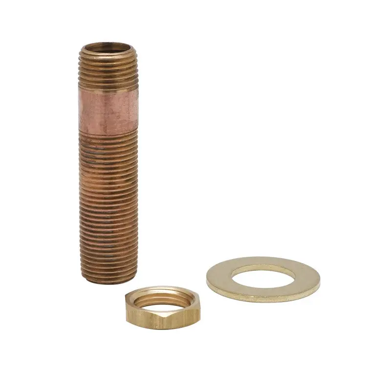 T&S Brass B-0426 Supply Nipple Kit, 1/2 inches NPT x 3-3/8 inches Length
