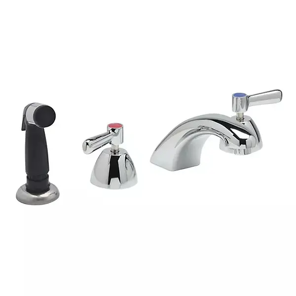 Zurn Z831R1-XL AquaSpec Widespread Faucet, 2.2 gpm, 5 inches Centerline Spout