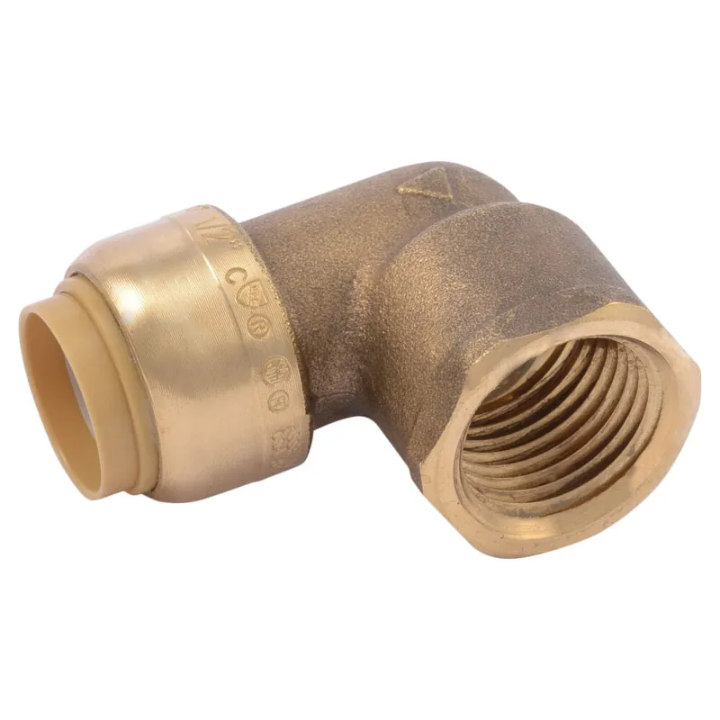 Reliance Worldwide Corporation U308LF Sharkbite 1/2 inchesFPT Lead Free Ell