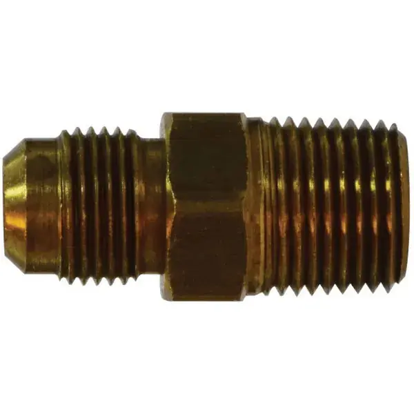 Midland Industries 35134 Adapter 15/16 inches Male Flare x 1/2 inches Male NPTF
