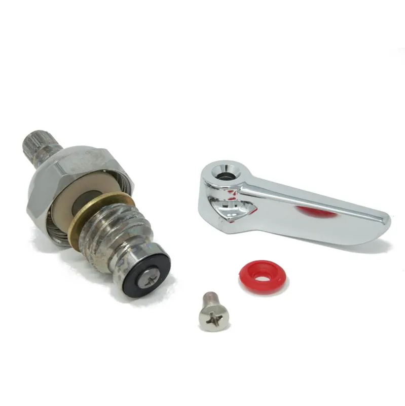 T&S Brass 018A Hot Spindle Assembly with Lever Handle "Old-Style"
