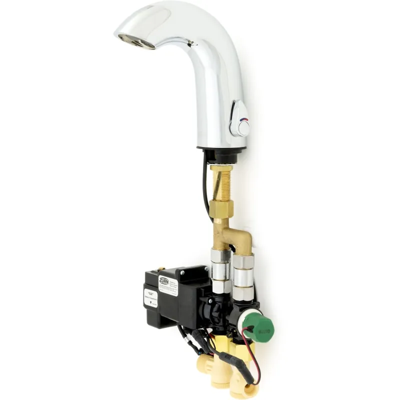 Zurn Z6950-XL-IM-S-E AquaSense Single Post Faucet with Integral Mixing Valve, 1.5 gpm