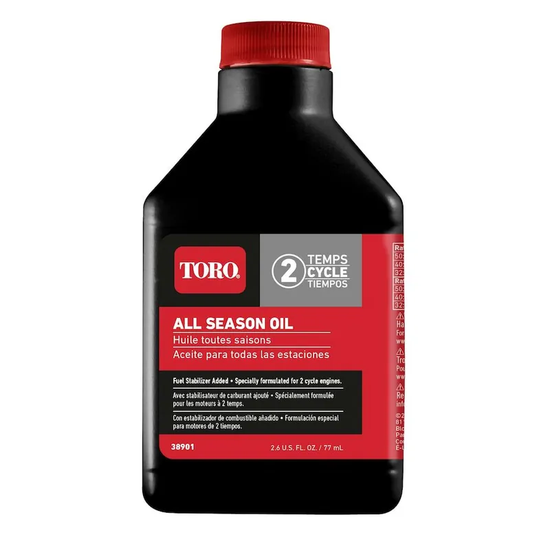 Toro 38901 M/R Blwr/Trmmr Natural Organic 2Cyc All Seas Oil, 2.6 oz