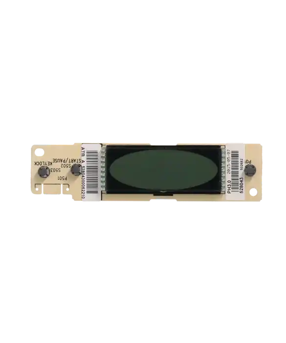 Fisher & Paykel 528043P lcd board heat 3m ph3 svc