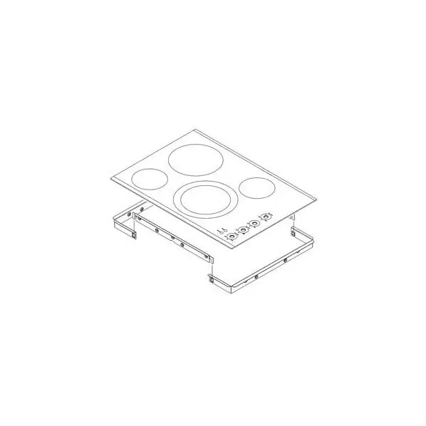 Whirlpool W10505179 Cooktop REPLACEMENT W10487910