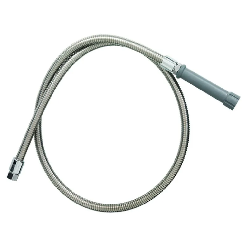 T&S Brass B-0080-H Hose 80 inches Flexible Stainless Steel