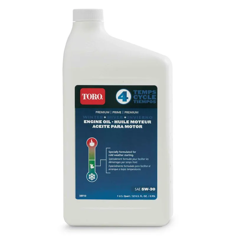 Toro 38910 sae 5w-30 4-cycle winter engine oil (32 oz.)
