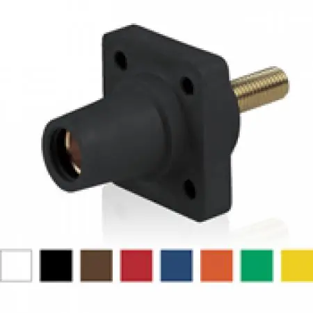 Leviton 16R24-UR Rd Fem Pnl Rec Stud .75 inches Tap Nose #2-4/0