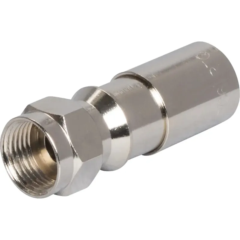 Ideal 92-651 Rtq Xr Rg-6 F Compression Connector 10-packs