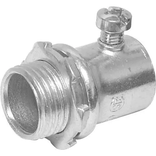 Topaz 634 1-1/4 inches Zinc Die Cast Set Screw Type Connector