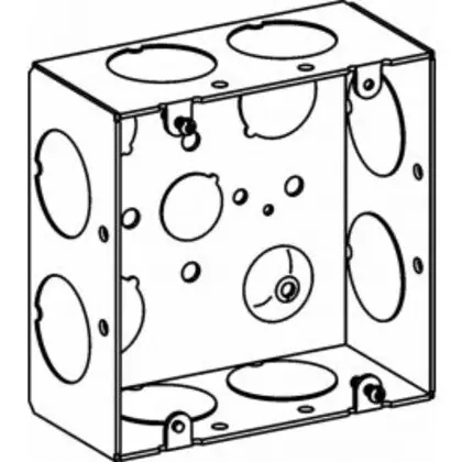 Orbit 5SDB-100 4-11/16 Square Box 2-1/8 inches Deep