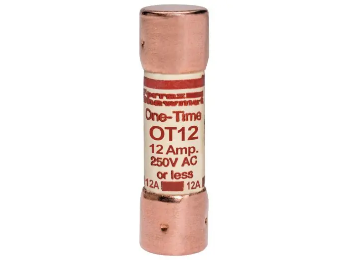 Mersen OT12 Fuse OT - Class K5 - Fast-Acting 250VAC 250VDC 12A Ferrule