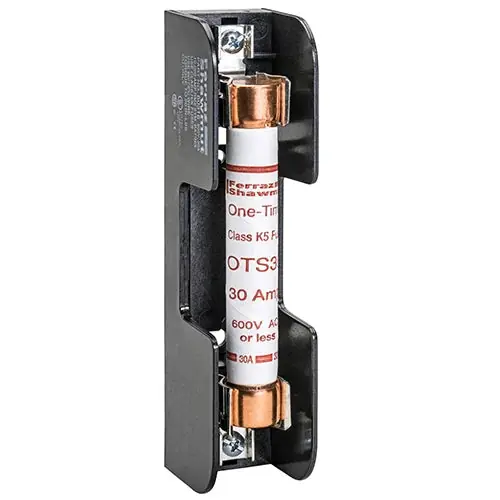 Mersen OTS3 Fuse OTS - Class K5 - Fast-Acting 600VAC 300VDC 3A Ferrule
