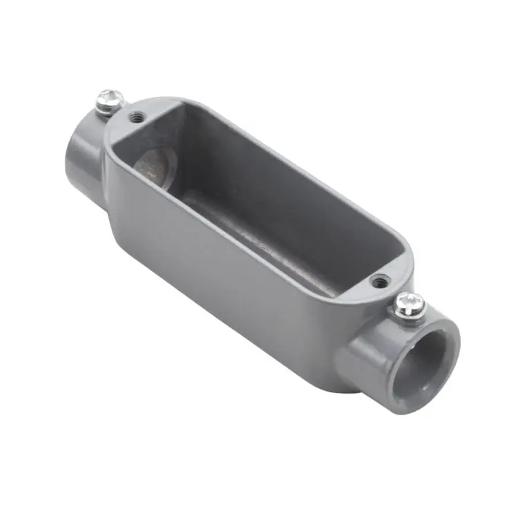Topaz EC9 C Type Conduit Body Die Cast Aluminum Hub Size-3-1/2 inches