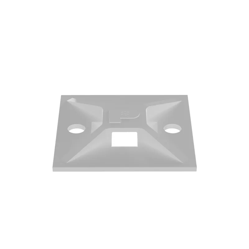 Panduit ABM2S-AT-C 4-Way Adhesive Backed Cable Tie Mount