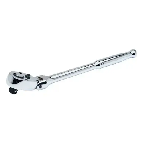 Apex CRW14 Teardrop Ratchet 1/2 inches Drive Flex Head 72 Teeth Polished Chrome