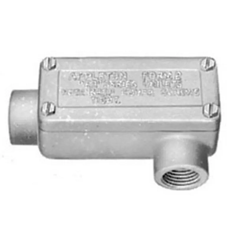 Appleton ERLL75 ER Type LL Conduit Outlet Box With Cover 3/4 Inch