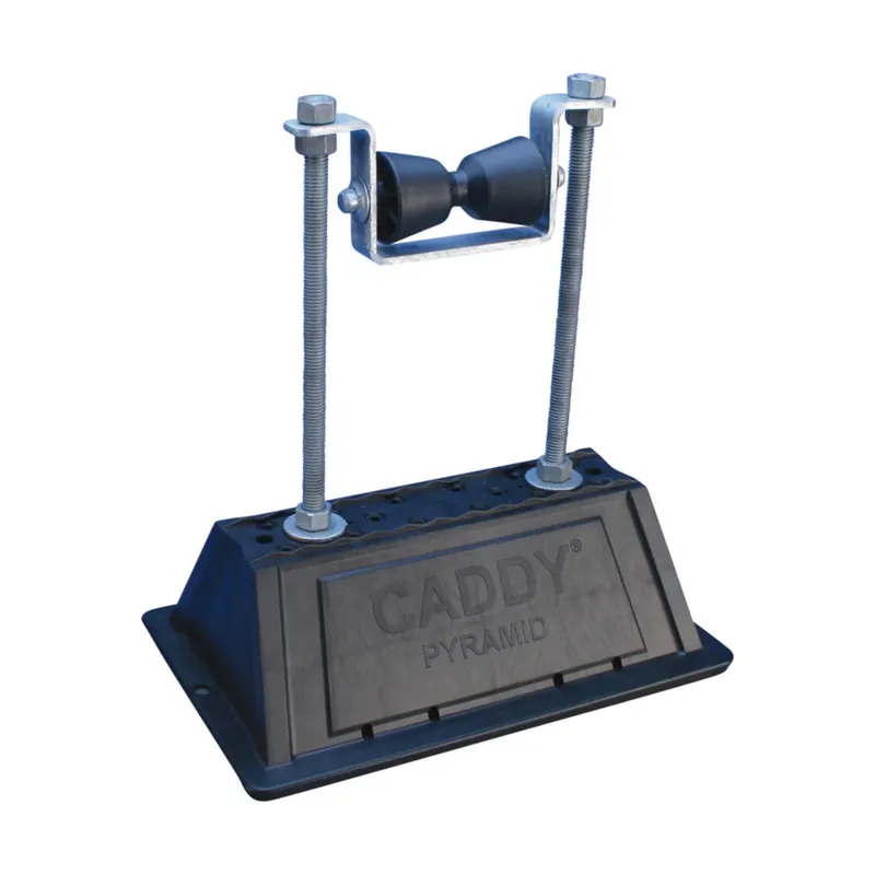 Erico-Nvent-Caddy PRA3H12 Pyramid RL Adjustable Roller Support 3 inches Max Pipe 6 inches-12 inches