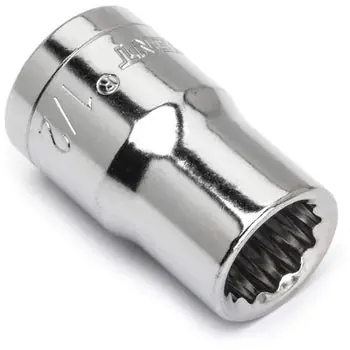 Apex CDS54N 1/2 inches Drive 12 Point Standard SAE Socket 1/2 inches