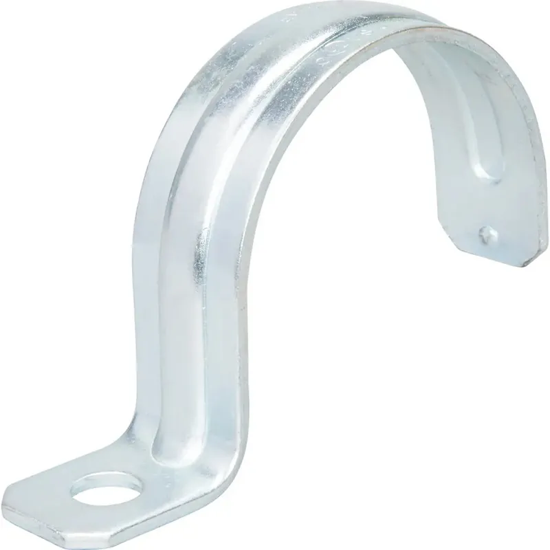 Topaz 519 3-1/2 inches emt Strap, Snap-On Type, One Hole, Steel