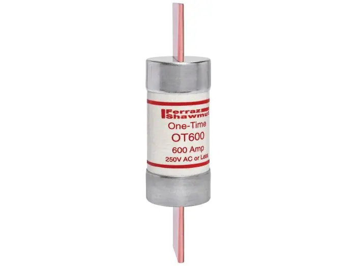 Mersen OT600 Fuse OT - Class K5 - Fast-Acting 250VAC 250VDC 600A Blade Amp-Trap