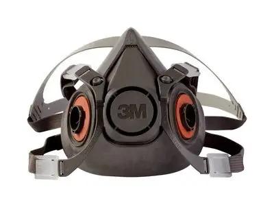 3M 7025 6200 Half Facepiece Respirator - Medium