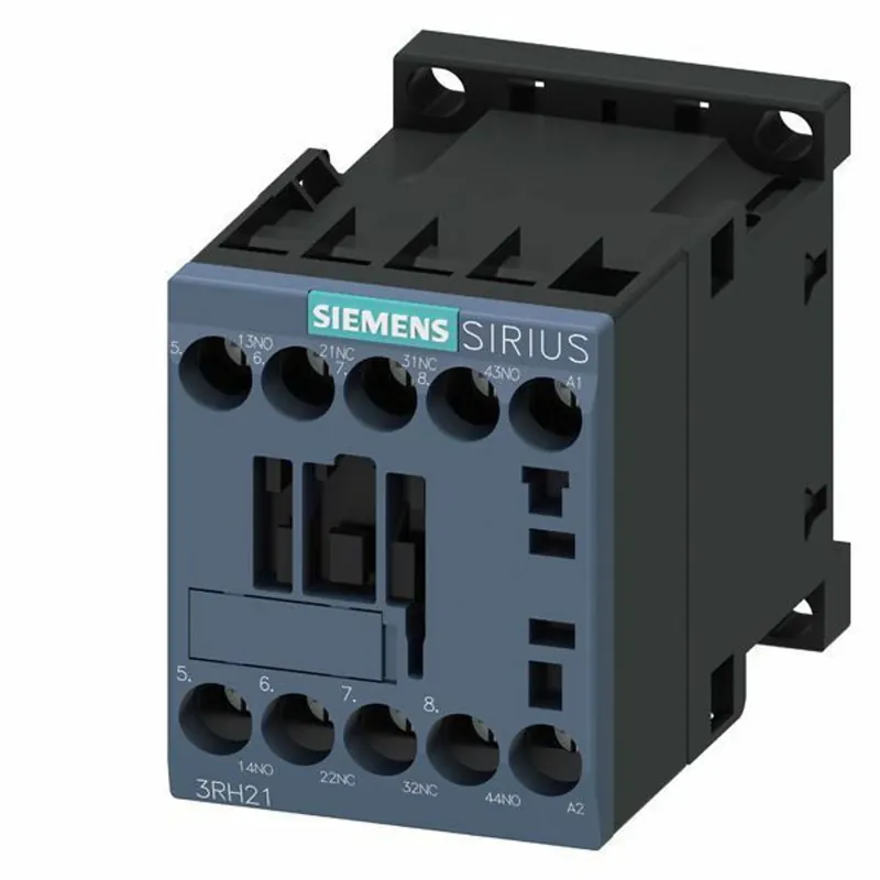 Siemens 3RH21221AM20 Contactor Relay, 2NO+2NC, AC208V 50/60HZ Size S00, Screw Terminal