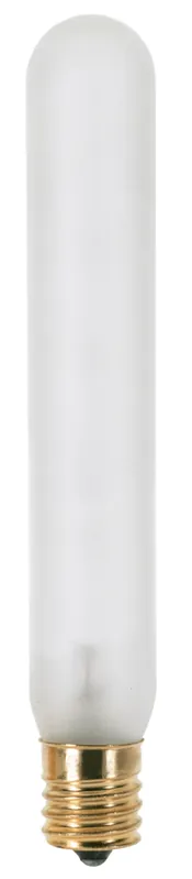 Satco S3225 Bulb, Incandescent, 40W, T6 1/2, Intermediate Base, Tubular