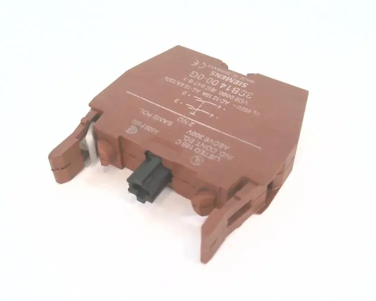 Siemens 3SB1400-0G Contact Block 22&30M REPLACED BY 3SU1400-1AA10-1DA0