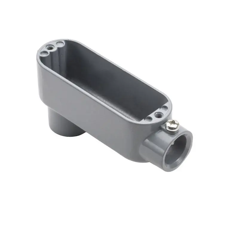 Topaz ELB7 2-1/2 inches Aluminum EMT "LB" Conduit Body