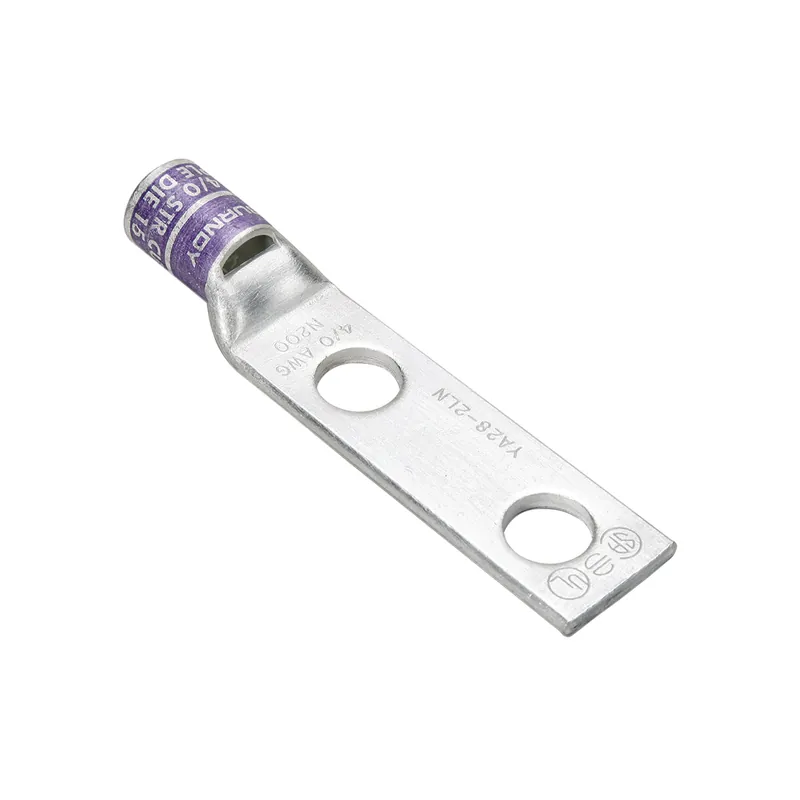Burndy YA292LN Hylug Compression Lug With Inspection Window 2-Hole 250 kcmil