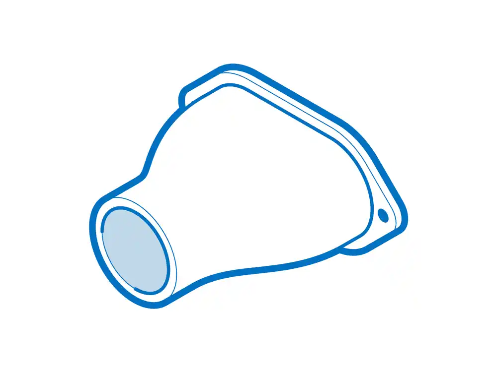 Midea 16331000009641 Refrigerator Air Duct Foaming