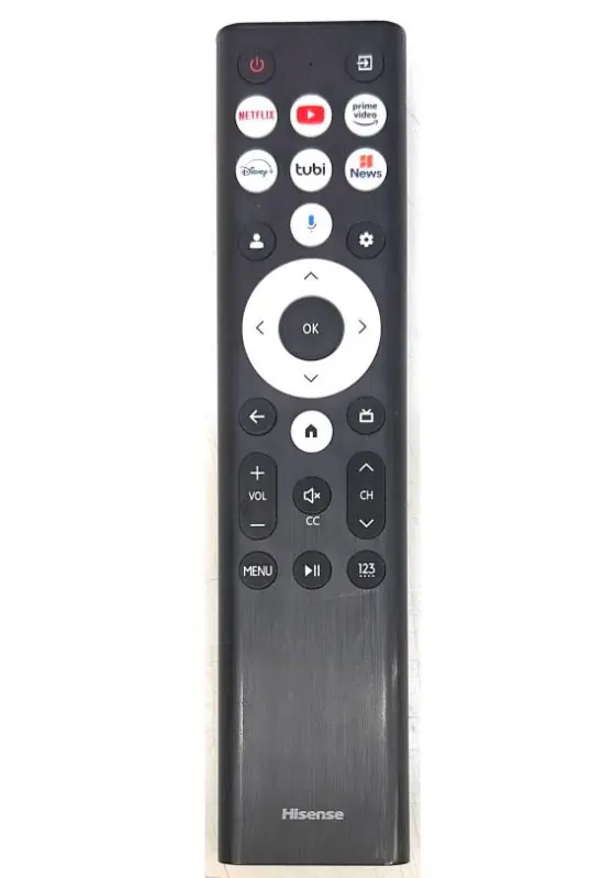 Hisense 401923 Remote Control