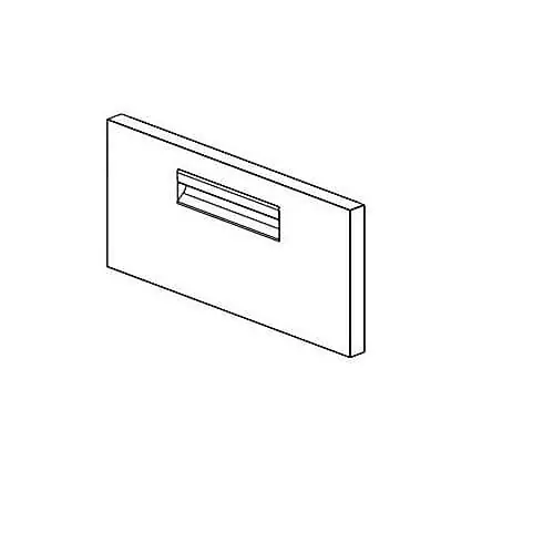 Hoshizaki 2A7512G01 Drawer Face - CRMR60
