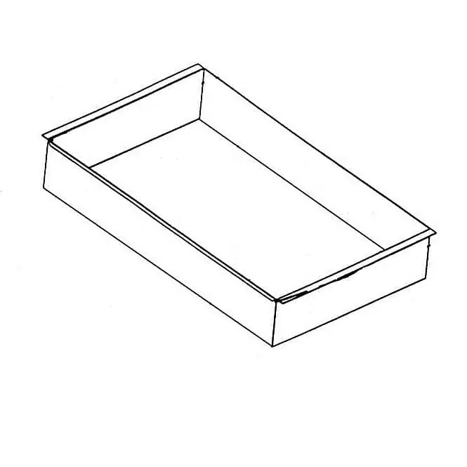 Henny Penny 24298 WELD ASSY-DRAIN PAN/HANDLE-3