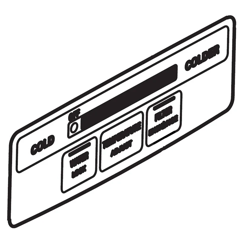 Lg MCR64757803 Refrigerator Control Decor REPLACEMENT MCR64757803