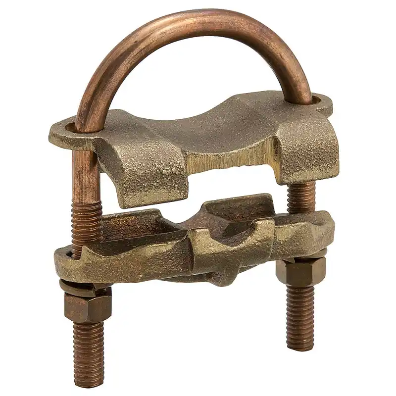 Penn-Union GPL-21 Ground Clamp Connector 4 AWG - 2/0 AWG Accommodates IPS 1 1/4 inches