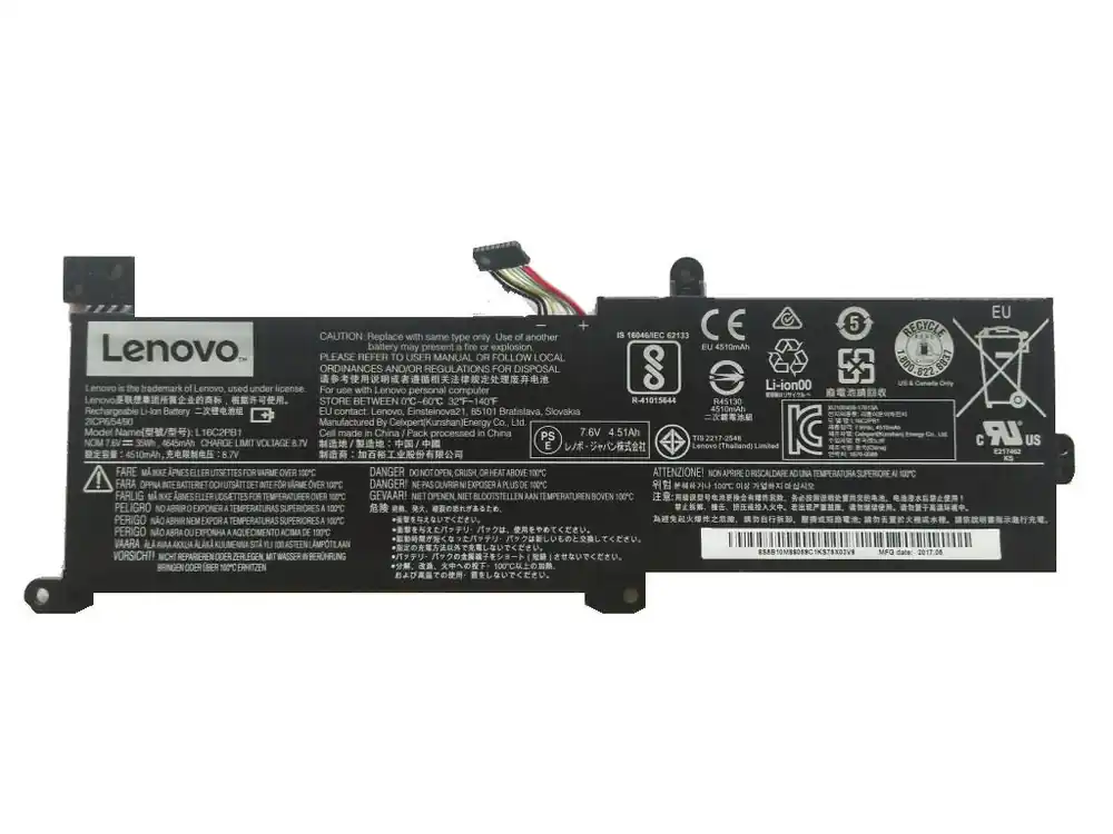 Lenovo 5B10W67191 battery 7.6V 35Wh 2 cell