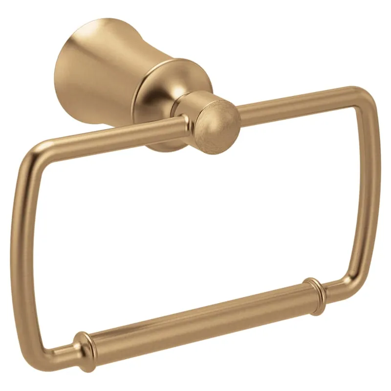 Moen YB2186BZG Dartmoor Wall Mount Single Towel Ring