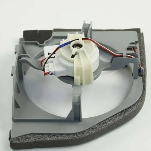 Samsung DA97-03145L Refrigerator Condenser Fan Motor and Bracket