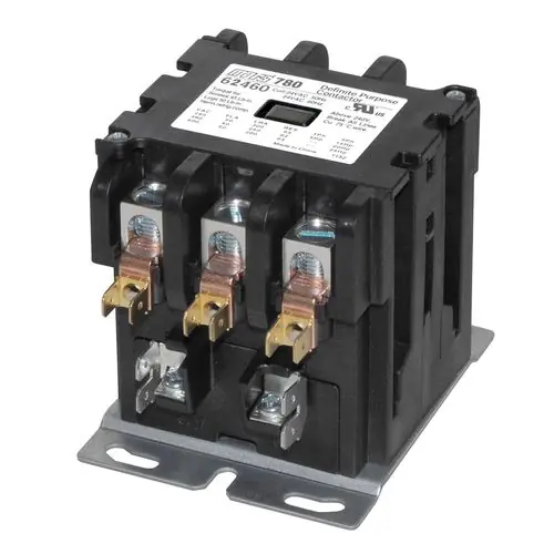 Mars 62462 3 Pole DP Contactor w/ Box Lug Termination 50A 208-240V