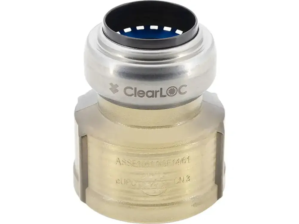 Legend Valve 457-704 1/2 Push Fit x 3/4FNPT Adapter